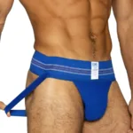Alternative view of BAS306 Original number 10 Jockstrap Color Royal Size L