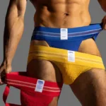 BAS306 Original number 10 Jockstrap Color Royal Size M - Image 12
