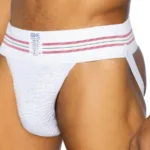 BAS306 Original number 10 Jockstrap Color White Size L