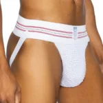 Alternative view of BAS306 Original number 10 Jockstrap Color White Size L