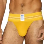 BAS306 Original number 10 Jockstrap Color Yellow Size L - Image 3