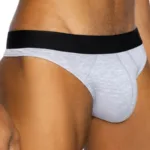 BAS319 Active Thong Color Light Gray Size XL - Image 2