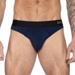 BAS319 Active Thong Color Navy Size XL - Image 3