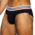 BAS327 Stretch Cotton Brief Color Black Size L