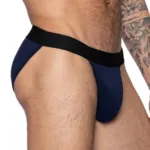 BAS331 Active Jock Brief Color Navy Size L