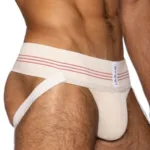 Alternative view of BAS333 1980s Vintage Jockstrap Color Vintage Cream Size L