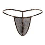 9586 G-String Color Animal Print Size L - Image 5