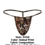 9586 G-String Color Animal Print Size L - Image 7