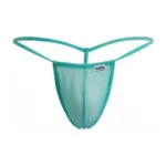 9586 G-String Color Aqua Mesh Size L - Image 4