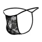 9586 G-String Color Black Lace Size L - Image 6