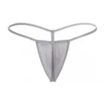 9586 G-String Color Gray Mesh Size L - Image 5