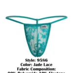 9586 G-String Color Jade Lace Size L - Image 7