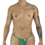 9586 G-String Color Nature Green Size XL