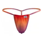 9586 G-String Color Orange Print Size XL - Image 4