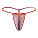9586 G-String Color Orange Print Size XL - Image 5