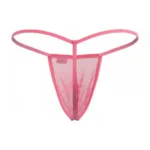 9586 G-String Color Pink Mesh Size XL - Image 5