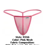 9586 G-String Color Pink Mesh Size XL - Image 7