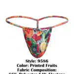 9586 G-String Color Printed Fruits Size XL - Image 7
