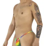 9586 G-String Color Rainbow Print Size XL - Image 2