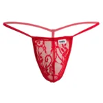 9586 G-String Color Red Lace Size XL - Image 4