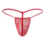 9586 G-String Color Red Lace Size XL - Image 5