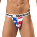 99154 Patriotic Thong Multi-colored Size S