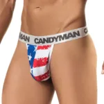 99154 Patriotic Thong Multi-colored Size S - Image 3