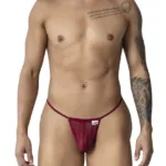 99246 G-String Color Burgundy Size L