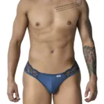 99312 Lace Jockstrap Color Navy Size L