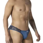 99312 Lace Jockstrap Color Navy Size L - Image 3