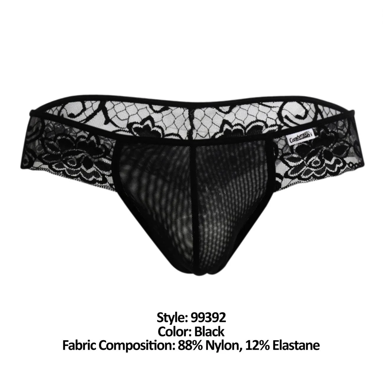 99392 Thongs Color Black Size M - Image 7