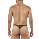Alternative view of 99420 Double Lace Thongs Color Black Size L
