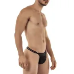 99421 Lace G-String Thongs Color Black Size M - Image 3