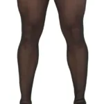 99533 Mesh Thigh Highs Color Black Size Only Size