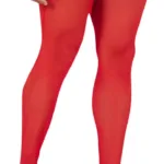 99533 Mesh Thigh Highs Color Red Size Only Size - Image 6