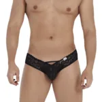 99535 Bow Jockstrap Color Black Size L/XL