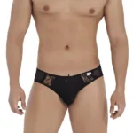 99538 Lace Jockstrap Color Black Size S/M