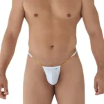 99586 Chain G-String Color White Size S/M