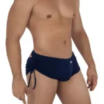 99602X Lounge Pajama Shorts Color Navy Size 1-2XL - Image 3