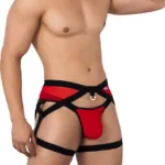 99623 Garter Jockstrap Color Red Size L/XL - Image 3
