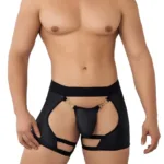 99637 Chaps Thongs Color Black Size L/XL