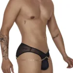 99672X Chain Jock Briefs Color Black Size 1-2XL - Image 3