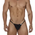 99685 Lace Thongs Color Black Size S/M