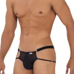 99730 Lace Jockstrap Color Black Size S/M - Image 3