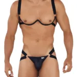 99731 Harness-Bra Two Piece Set Color Black Size S/M