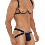 99731 Harness-Bra Two Piece Set Color Black Size S/M - Image 3