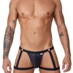 99749 Garter Jockstrap Color Black Size L/XL