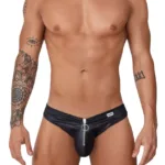 99753 Fringe Jockstrap Color Black Size L/XL