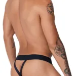 Alternative view of 99755 Fringe Thongs Color Black Size L/XL