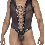 99774 Gladiator Bodysuit Color Black Size L/XL